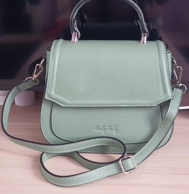 Green Bag Leather