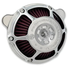 Performance Machine Chrome Max HP Air Cleaner - 0206-2124-CH (no ship to CA)