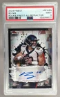 120058677 Bo Nix 2024 Topps Finest #RFA-BN Refractor Rookie Auto RC PSA 9
