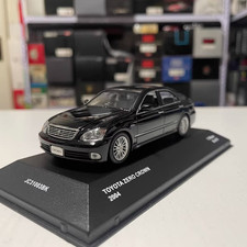 1:43 JCollection TOYOTA CROWN 12 S180 2004 Black Diecast Model-flaw