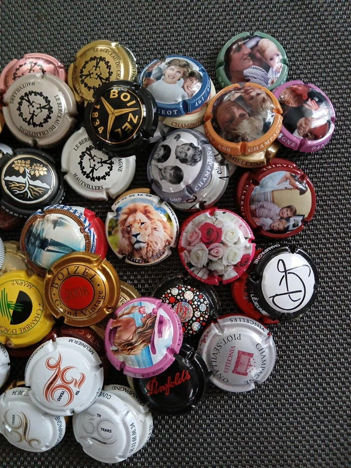 Capsule de Champagne Lot De 100, De Venoge,Serie Clergeot Cote30 Numéroté  Etc.. - Photo 4/4