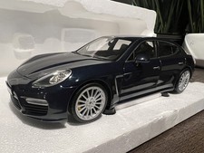 1/18 MINICHAMPS DEALER EDITION PORSCHE PANAMERA TURBO S BLUE METALLIC