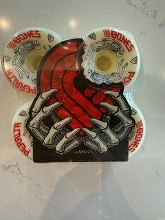 Powell Peralta White G Bones 64mm 97a Skateboard Wheels