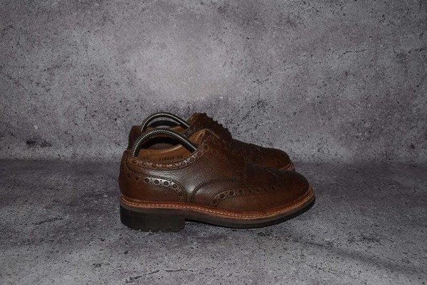 Men Grenson Heels Brown Leather 41