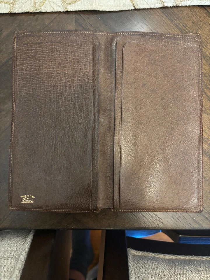 Cartera Gucci Long Bills vintage años 50 Foto 3 de 4