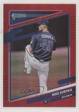 2021 Panini Donruss Holo Red Michael Soroka Mike Soroka #102 03hd