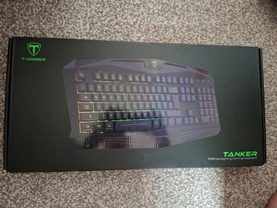 T-DAGGER Tanker T-TGK202 RGB BACKLIGHTING Gaming Tastatur NEU
