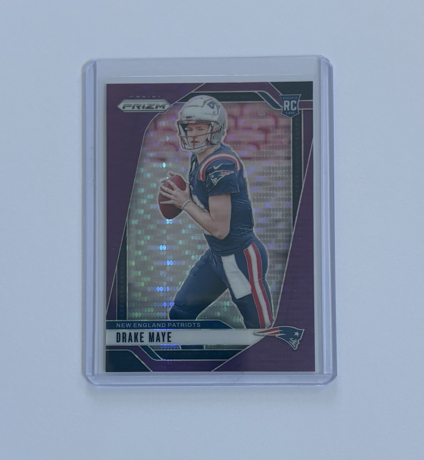 DRAKE MAYE #329 PURPLE PULSAR PRIZM (RC) - 2024 PANINI PRIZM ROOKIES
