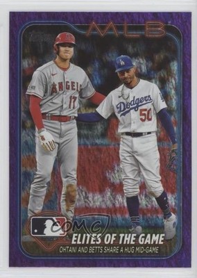 2024 Series 1 Checklist Purple Holofoil 497/799 Shohei Ohtani Mookie Betts 0v7p