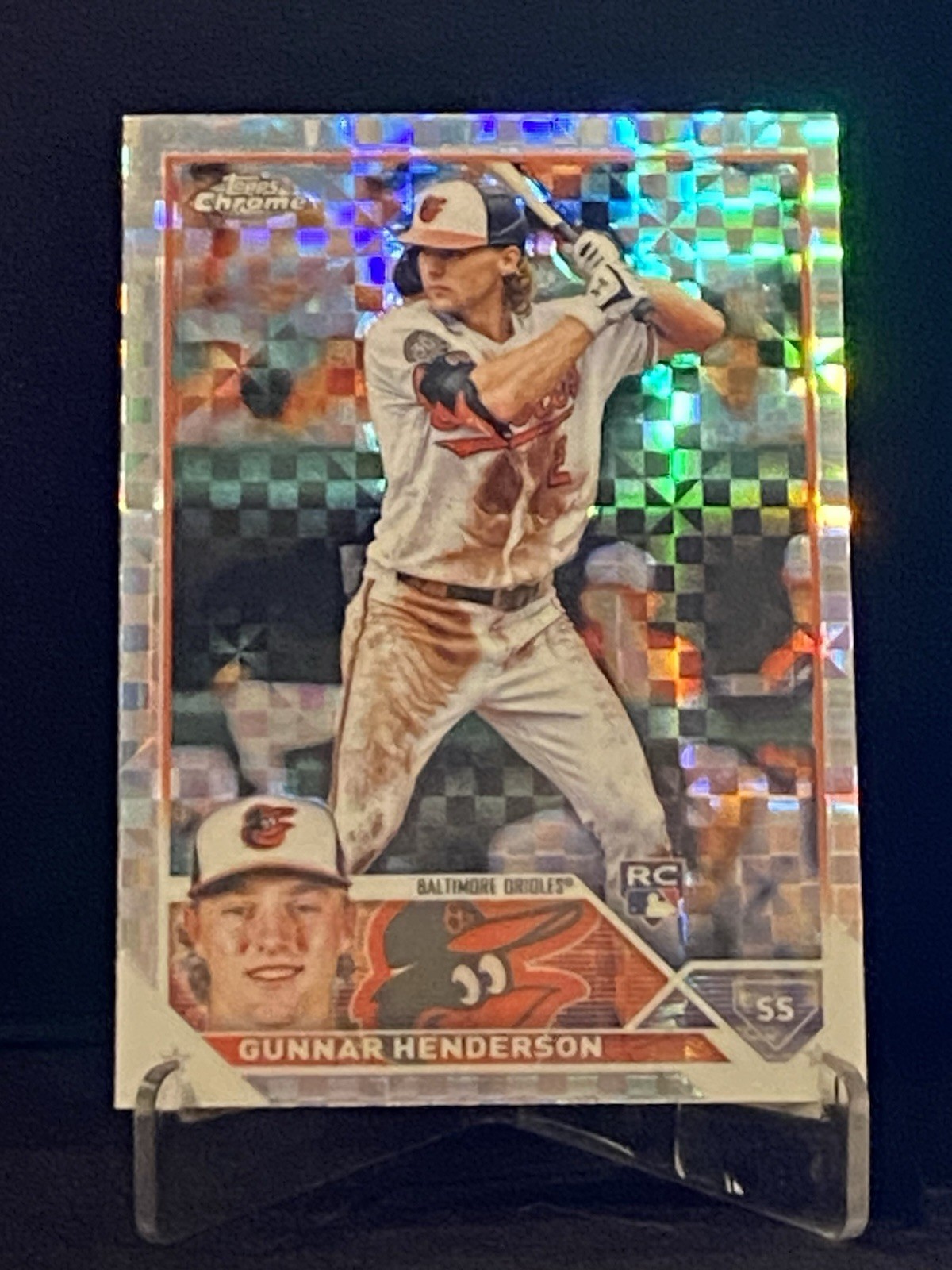 2023 Topps Chrome - Gunnar Henderson #2 X-Fractor (RC)