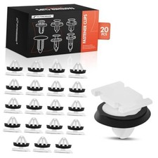 20PCS Body Side Exterior Trim Moulding Retainer Clips w/Sealer Compatible
