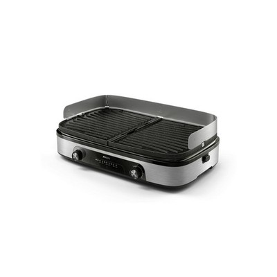 Philips HD6222/90 Tischgrill, 2400 W - Schwarz/Silber