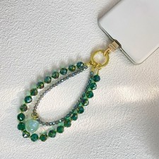 Beaded Phone Wrist Strap, Sparkling Wristlet Bracelet for Women