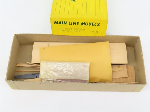 Kit de modelos de línea principal a escala HO BC-28 CP Canadian Pacific 42' coche de caja #203581 | Condition: Used