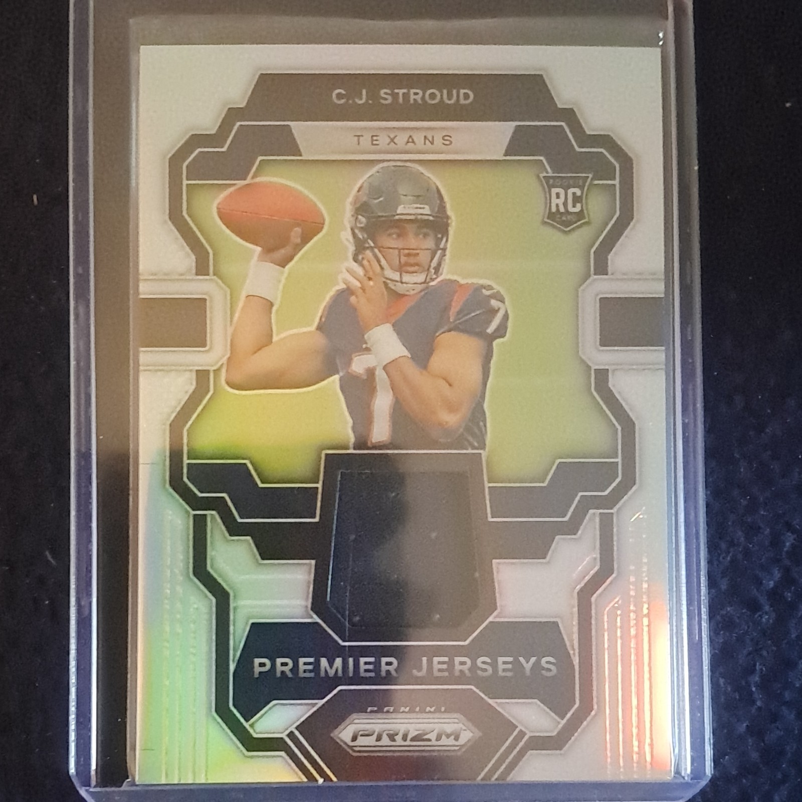 Panini 2023 Prizm Premier Jerseys C.J. Stroud Rookie Memorabilia Insert Texans