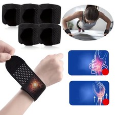 5PC Adjustable Sports Wrist Band Brace Wrap Support Strap Carpal Tunnel Bandage