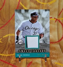 2004 Frank Thomas Upper Deck Sweet Spot Sweet Threads Jerseys #STS-FT HOF