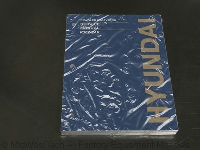 Hyundai R30Z-9AK Crawler Excavator Service Manual Repair Shop Book