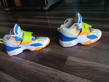 Nike air speed turf DR9869-100 size 5Y boys girls Yellow Blue High Tops