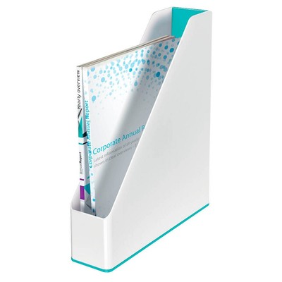 AKTION: LEITZ Stehsammler WOW Duo Colour 53621051 perlweiß/eisblau...
