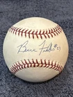 Bruce Fields signed baseball autograph ball auto F