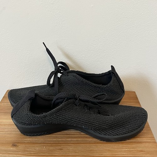 Sneakers donna Arcopedico in maglia nera taglia 38 8 - Foto 6 di 10