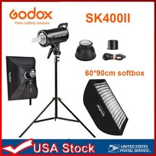Us Godox Sk400ii 400ws Studio Flash Strobe6090cm Softbox Grid2m Stand Kit Us Godox Sk400ii 400ws Studio Flash Strobe6090cm Softbox Grid2m Stand Kit