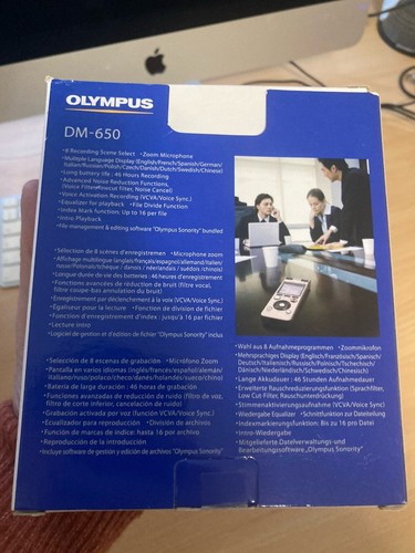 Olympus DM-650 Voice Recorder - Picture 3 of 4