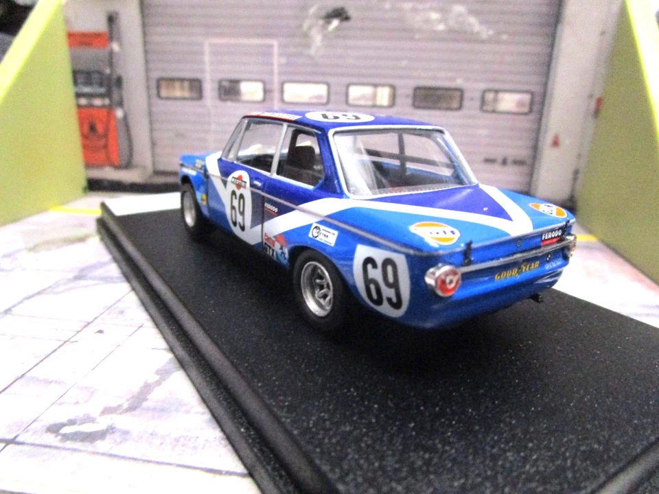 BMW 2002 Ti 24h Spa 1973 #69 Koob Lagoony Gulf Castrol GTX Trofeu 1:43 - Image 3 of 4