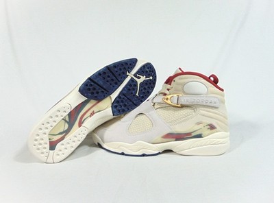 Nike Air Jordan 8 Retro x SoleFly SP Mi Casa Es Su Casa Shoes Sz 9.5 NEW B Grade