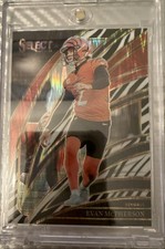2025 Panini Select - Club Level Evan McPherson #259 Zebra Shock Prizm