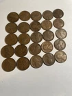 Roll 1917 S Lincoln Wheat Cents Penny Good or Better Condition 50 Coins