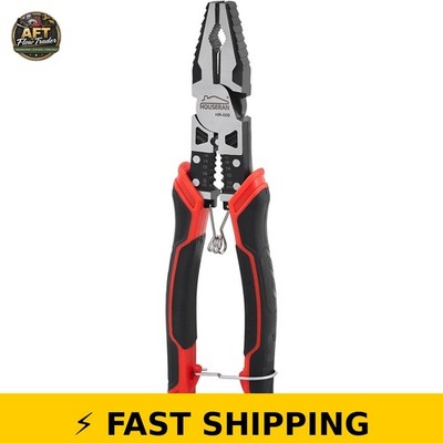 HOUSERAN 8.3 Inch Combination Pliers with Wire Stripper and Crimper