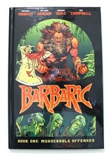 Barbaric Book One: Murderable Offenses by Michael Moreci Hardcover, 2021