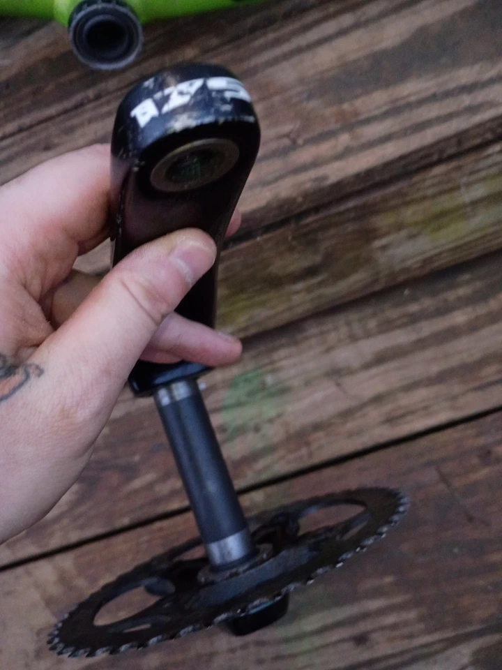 Juego de bielas Sinz Elite XXX con plato negro Foto 4 de 4