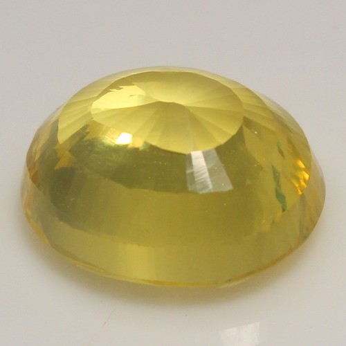 10,45 Ct Naturale Certificato Tanzania Giallo Tanzanite 13x12 MM Ovale AAA+ Gemma - Foto 5 di 6