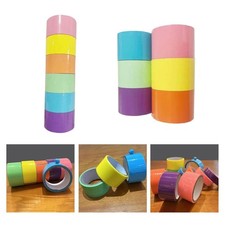 6x Sticky Ball Tape Educational Toy Relaxing Candy Color DIY Decorative Crafts