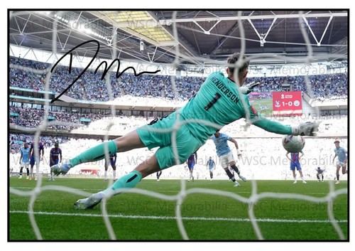 11056. Dean Henderson Signed Pictures A4 Prints Palace Forest Man U England etc.