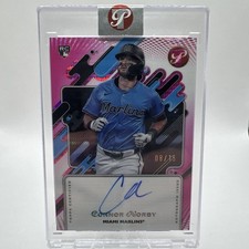 Connor Norby 2025 Pristine Autographs Pink Refractor /15
