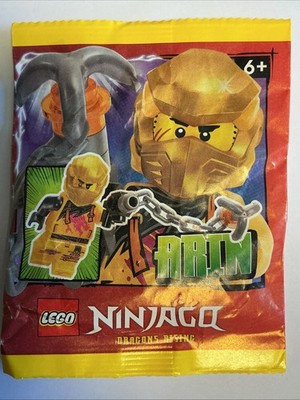 LEGO Ninjago Gold Arin Paperbag Minifigur Dragon Rising Ninjago