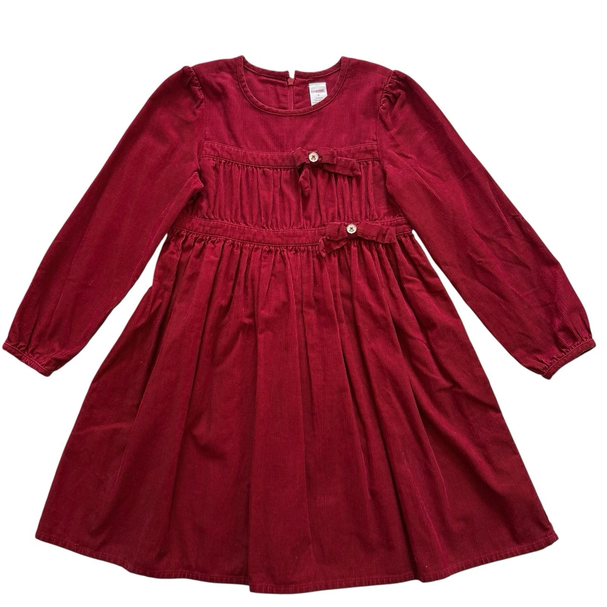 Red Corduroy Dresses for Girls for sale | eBay