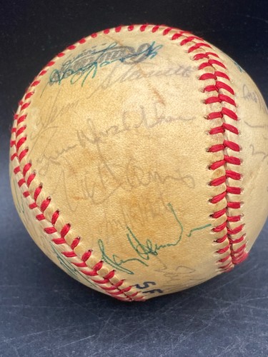 1978 San Francisco Giants Team Signed Baseball W/ Willie McCovey - Picture 8 of 8