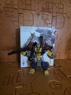 Iron Factory IF-EX43 Primal Commander Complete US SELLER Legends Class Optimal 