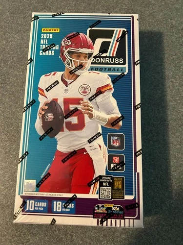 2025 PANINI DONRUSS FOOTBALL FACTORY SEALED HOBBY BOX