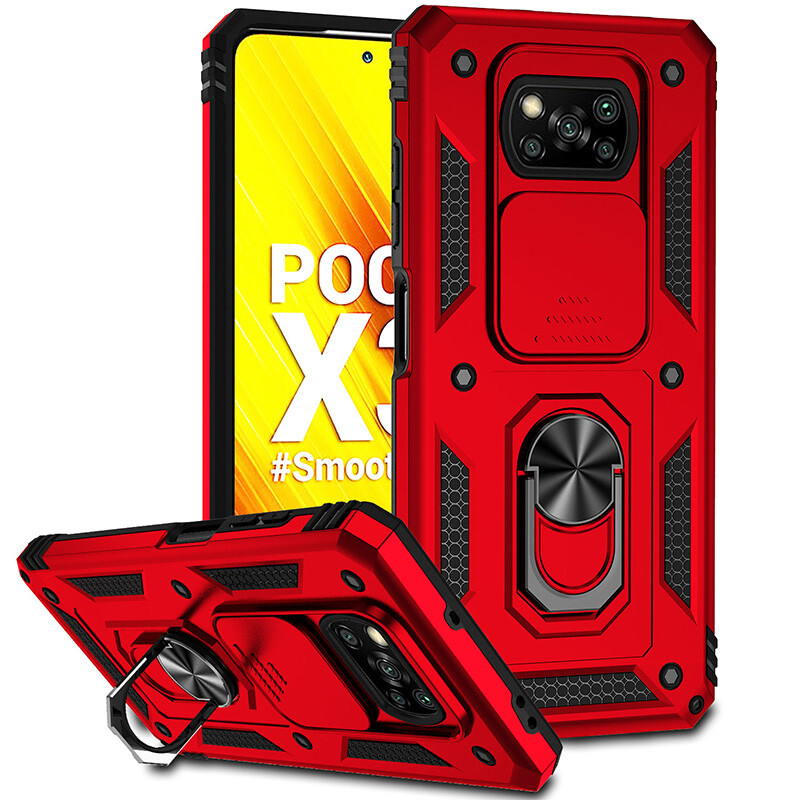 Ivoler Silikon Hülle Für Xiaomi Poco X3 Pro/NFC – Militärischer Schutz, Stoßfest, Kratzfest, Schwarz