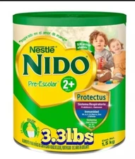 Nestlé Nido Pre Escolar Leche Ages 2+ 1.5kg (3.3pounds)