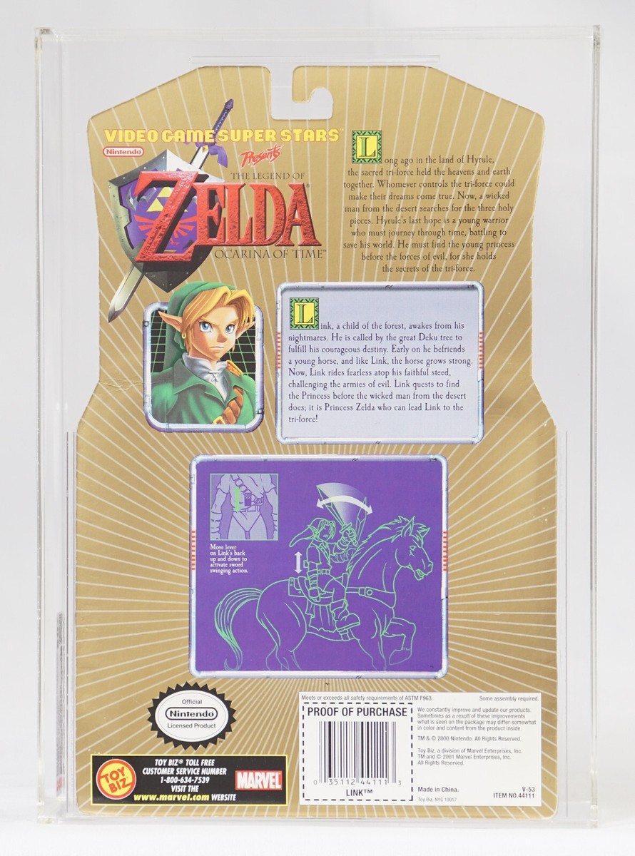 2001 Toy Biz Superstars The Legend of Zelda (Ocarina of time) Link