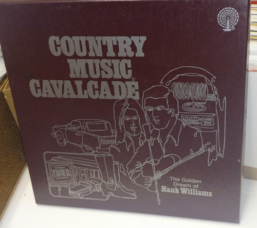 HANK WILLIAMS - Country Music Cavalcade 3 LP BOX SET record Vinyl x - Picture 1 of 8