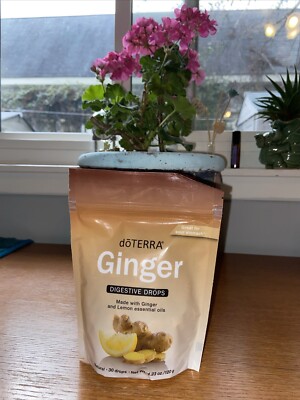 doTERRA Ginger Drops/30/Digestive Relief/Helps Tummy Ache Exp. 2026.10