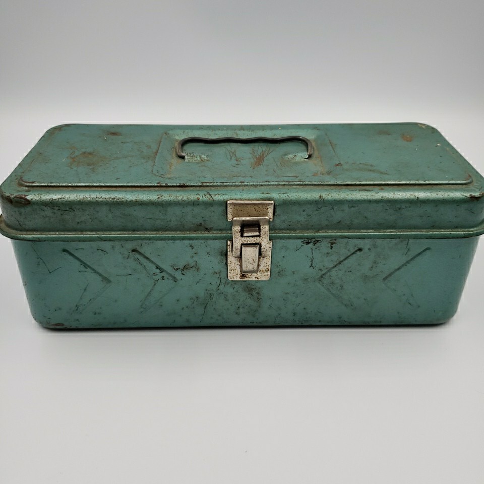 vintage アルミケース Vintage Green Bernzomatic Metal Case Torch Tool Tackle Box 11